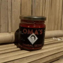 Oma’s Sambal Setan van Tante Kookt