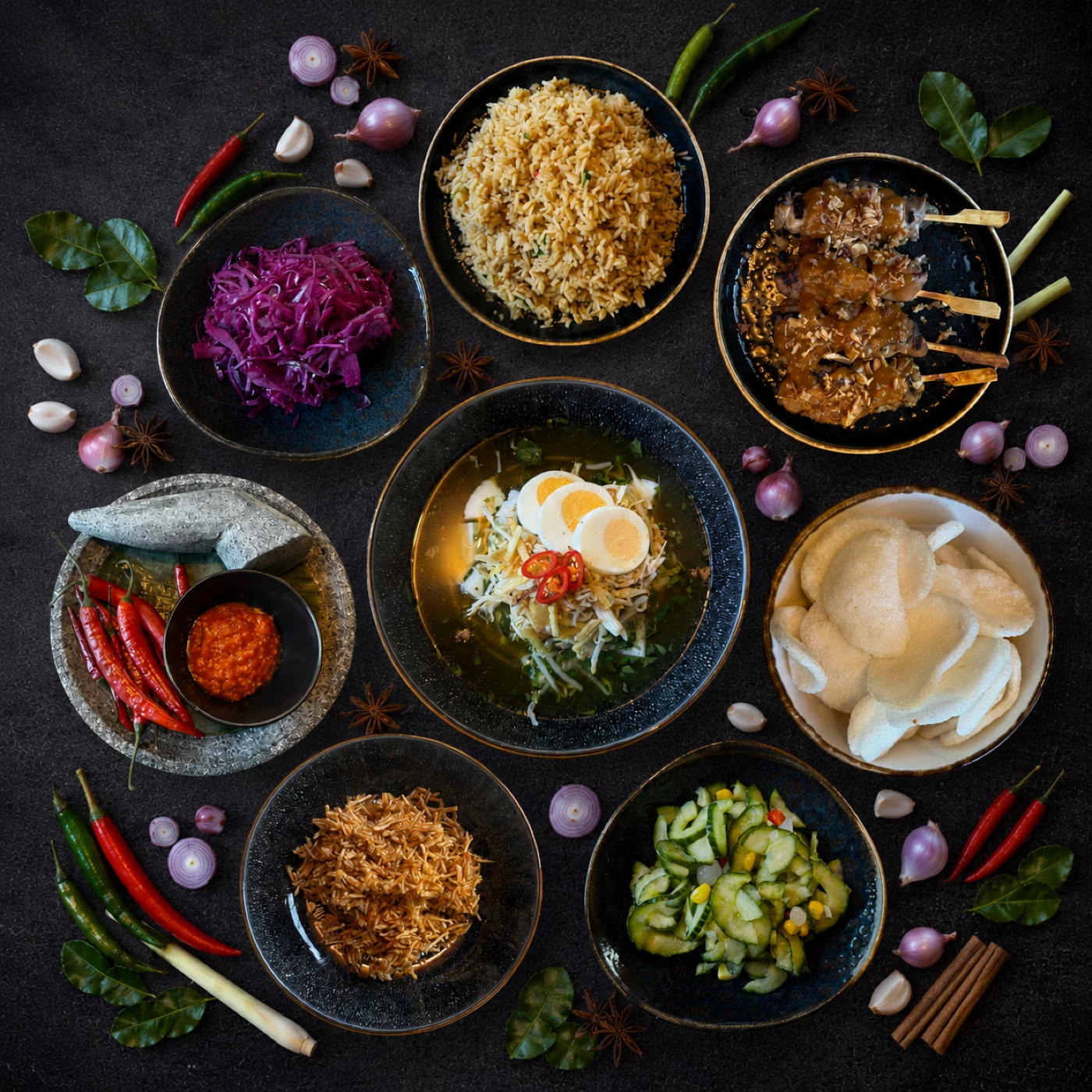 Rijsttafel Saté & Soto